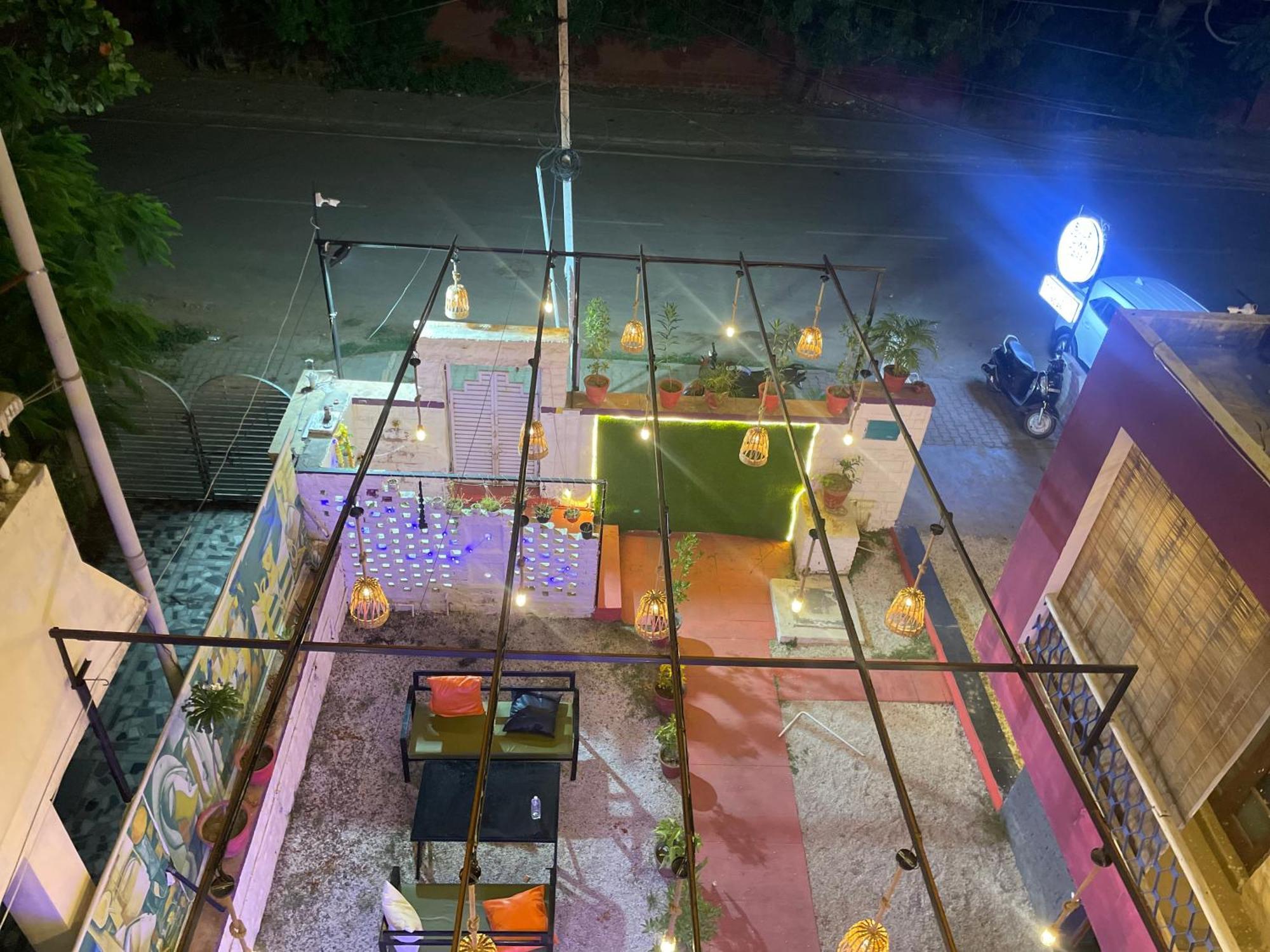 Blue Town Hostel & Cafe Dźodhpur Zewnętrze zdjęcie